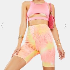🌸 Pastel Tie Dye Biker Shorts 🌸